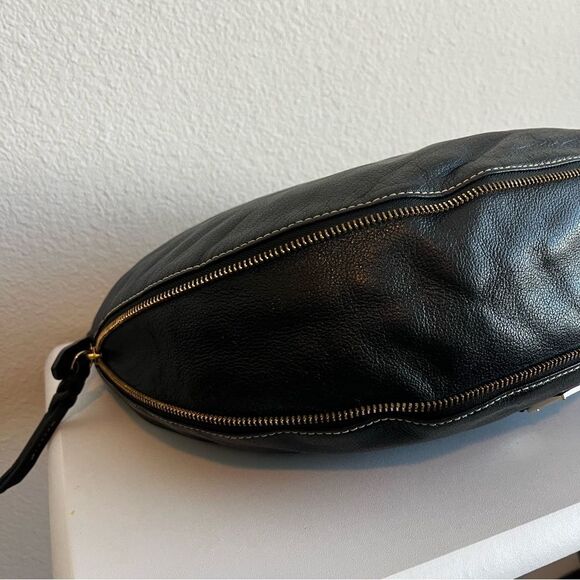 DOONEY & BOURKE Black Hobo Expandable Shoulder Bag - Picture 11 of 11